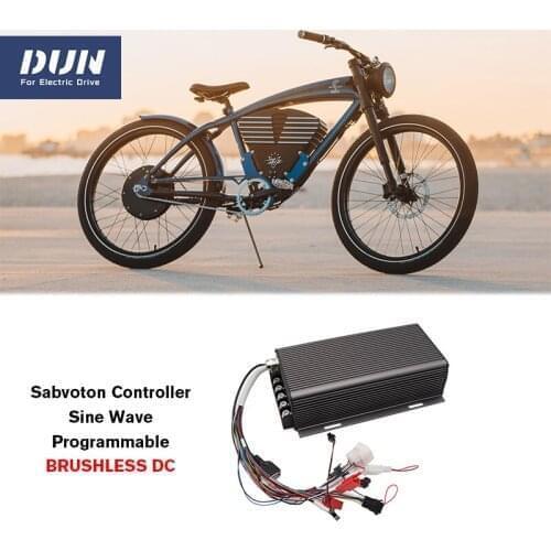Sabvoton MQCON SVMC72200-M 200A Sine Wave Controller with Display PAS Regen Function for Electric Bicycle Motor