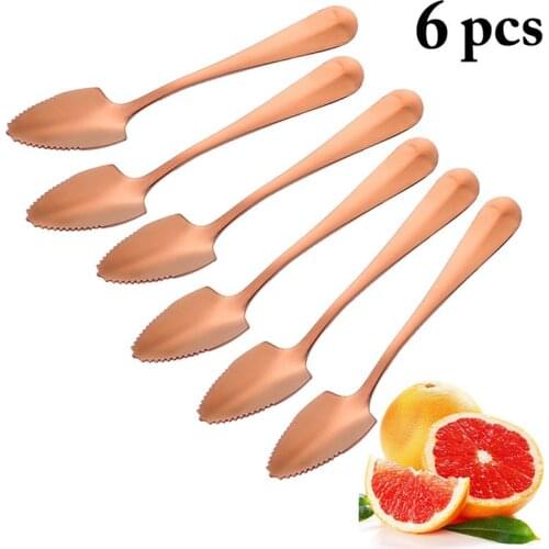 12pcs Tea Spoon Stainless Steel Cake Fruit Spoons For Dessert Small Coffee Scoop Gold Dessert Tools For Snack Dinnerware