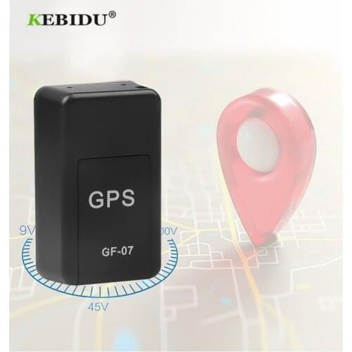 Kebidumei gf07 Magnetic Mini Car Tracker GPS Tracking Locator Device Magnetic GPS Tracker Vehicle Locator Anti-Lost Device