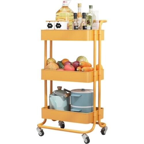 Floor-To-Ceiling Multi-Layer Stroller Racks Kitchen Movable Baby Supplies Newborn Storage Racks Snack Storage Racks