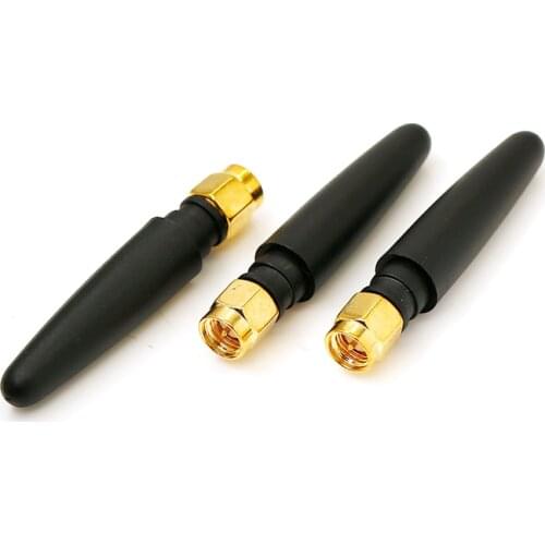GPRS 3G GSM DTU module antenna SMA male connector 2.5DBI gain antenna total height 5cm waterproof