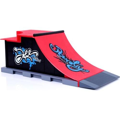 Finger Skateboard Ramp Accessories Set 23.5x10x9cm Creative Funny Toys