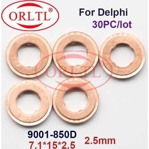 ORLTL 9001-850D Base washer copper 9001850D parts washer 9001 850D clip washer size 7.1*15*2.5 2.5mm 30PC/lot