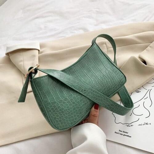 Stone Pattern Retro PU Leather Crossbody Bags for Women Small Shoulder Messenger Bag Women Casual Shoulder Handbags Travel Purse