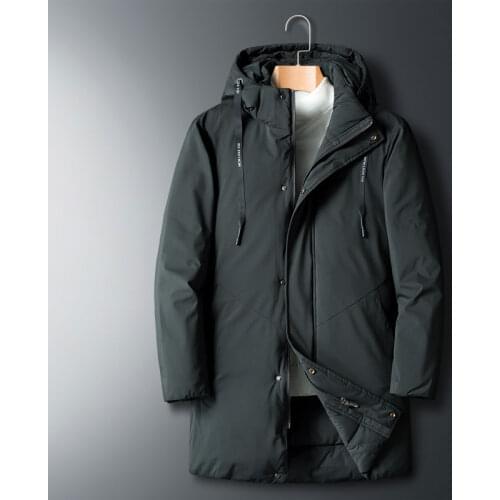 Thick Down & Parka Coat Oversize 6XL 7XL 8XL 2020 Brand Keep Warm Winter Mens Black Blue Red Padded Jacket