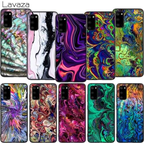 WEBBEDEPP Paua Abalone Soft Case for Samsung Galaxy Note 20 Ultra A01 EU A11 A21 A21S A41 M11 M30S M21 M31 M31S Cover