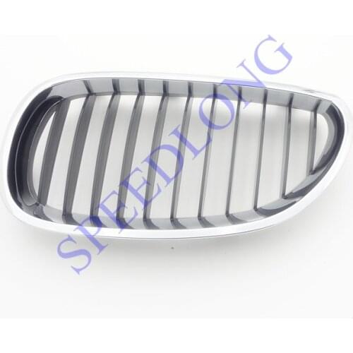 1 Piece LH Front upper grill grille insert half chrome for BMW 5 Series E60 Old Model 2003-2007