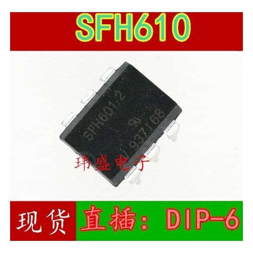 10pcs SFH610 SFH610-3 DIP-6
