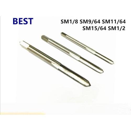 Free shipping 2PCS of HSS6542 made SM standard needle thread taps SM5/16-18 machine tap for special sewing machine screw taps