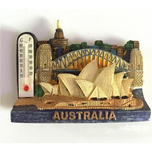 Handmade Painted Sydney Opera House, Australia Koala 3D Fridge Magnets Tourism Souvenirs Refrigerator Magnetic Stickers