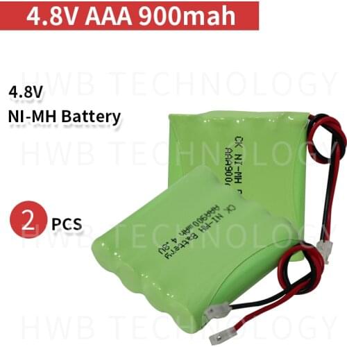 2 PCS/lot KX Original New Ni-Mh 4.8V AAA 800mAh Ni-Mh Rechargeable Battery Pack With Plugs Free Shipping