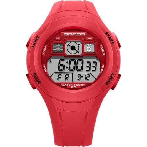 Cute Silicone Kids Digital Led Watch Kids Watches Reloj Waterproof Sports Student Childrens Watch Luminous Alarm Chronograph