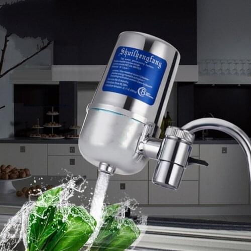 Electroplating household water purifier, kitchen pre-purifier, faucet filter, household