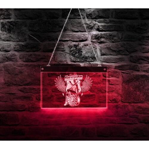 Garage Angel Sexy Pin Up Girl Cool Light Wall Sign Vehicle Wheel Rim Advertisement Board Mechanic Car Auto Shop LED Night Lamp