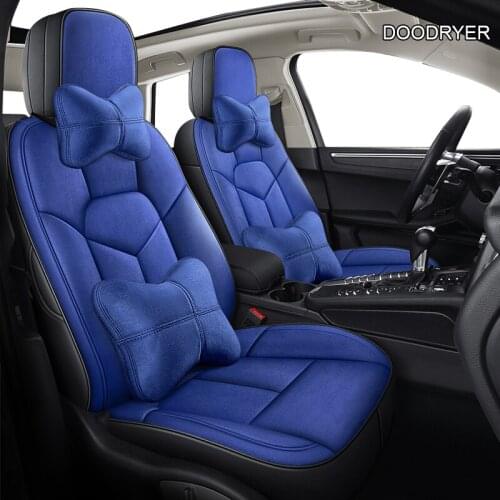 DOODRYER Custom Leather car seat cover For SUZUKI Swift S-CROSS SX4 Alto Alivio Vitara Wagon R liana JIMNY KIZASHI Grand Vit