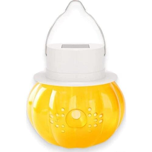 LUDA Wasp Trap Outdoor - Solar Powered Wasp Killer For Hornets, Yellow Jackets And Wasps