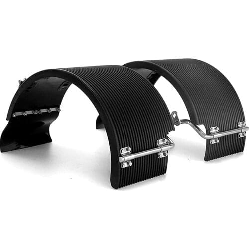 Metal Hollow Mudguard Rear Light Stand Guard Board Upgrade Parts for 1/14 Model Toy Dump Truck Tamiya Tractor Volvo