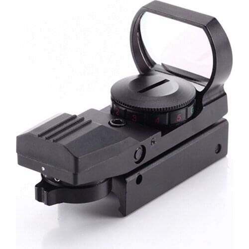 HOT20mm/11mm Railway Rifle Mirror Hunting Optical Holographic Red Dot Green Dot Reflective Scope Tactical Scope Collimator Scope