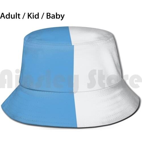 Blackburn Rovers Sky Blue And White Half Bucket Hat Adult kid baby Beach Sun Hats Blackburn Rovers Lancashire