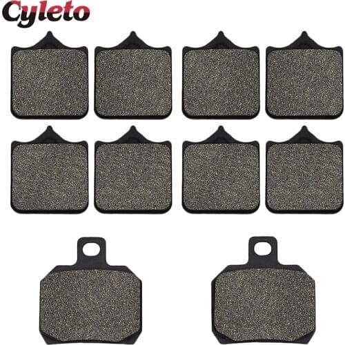 Cyleto Motorcycle Front and Rear Brake Pads for DUCATI 749 Biposto 749S 749R 2003-2006 999S 999 Xerox Monoposto 2003-2006