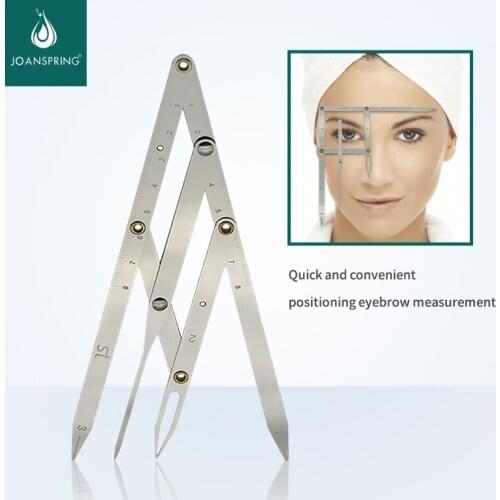 Professional Microblading Tattoo Eyebrow Ruler Stainless Steel Permanent Makeup Symmetrical Tool Divider Accesories