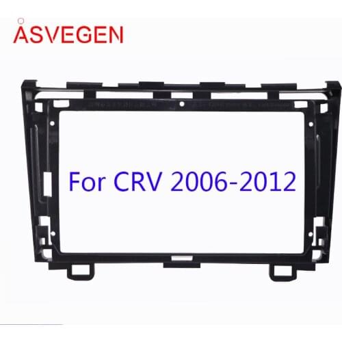 10Inch Car Radio Player Frame Kit For Honda CRV 2006-2012 GPS Navigation Fascia Panel Frame