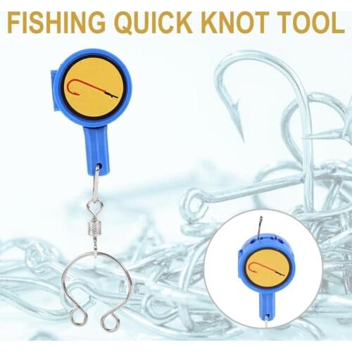 Fishing Quick Knot Tool Fast Tie Nail Knotter Cutter Fishing Device 1pc Fishhook Storage Box ABS Fishing Quick Knot Fishing Tool