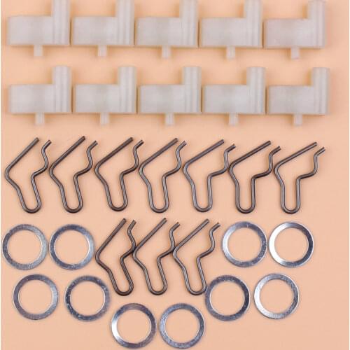 10Pcs Starter Pawl Dog Repair Kit for Stihl FS55 FS45 FS46 HS45 TS400 BG55 BG65 BG45 BG85 Trimmers 4116-195-7200, 1125-195-7200