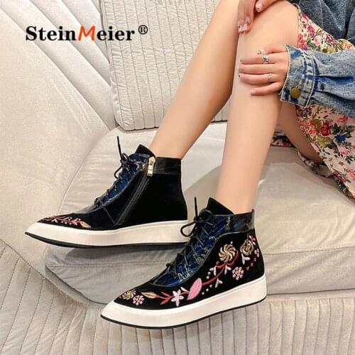 Steinmeier Women's Wedge Ankle Boots