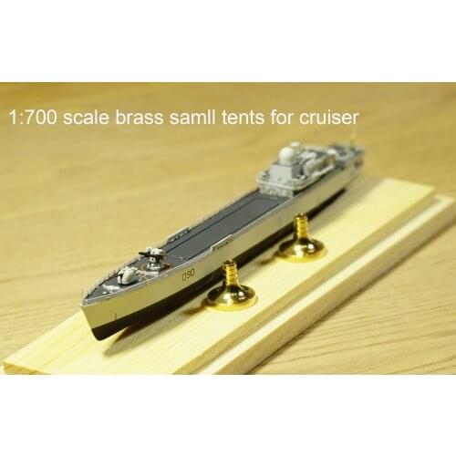 1: 700 Model Ship Display Pedestals 15*17 mm - Brass -SMALL