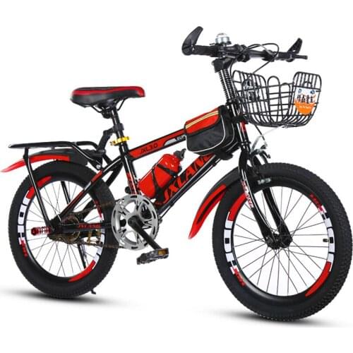 18-inch Children Bicycle Single Speed Mountain Bike Fashionable Freestyle Balance Bike Suitable Bike For Students Snow Bicycle