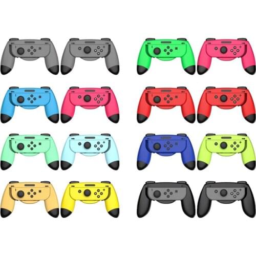 2Pcs Grip Handle Bracket Support Holder Charger For Nintendo Switch Joy-Con Plastic Handle Bracket Holder For Nintendos NS