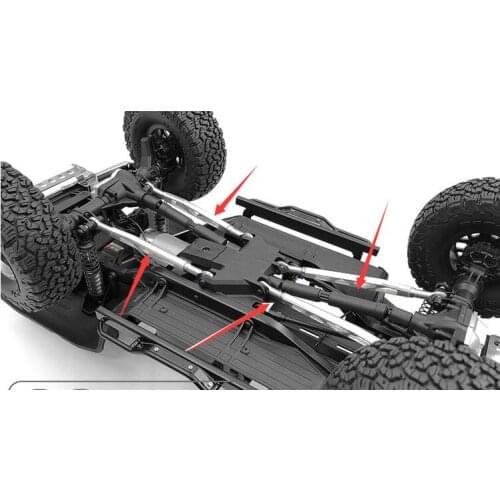 Aluminum ball rod For Hraxxas 1/10 Rock Cralwer Trail Rock 4X4 TRX-4 #82016-4 trx4 Ford Bronco Ranger Defender D110