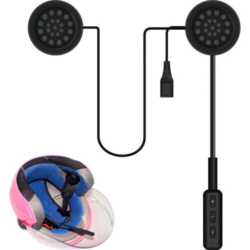 MH01 Motor Wireless Bluetooth Headset Motorcycle Helmet Earphone Headphone Dual Stereo Speaker Handsfree Music For MP3 MP4 phone
