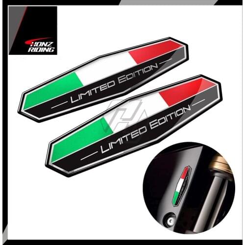 For Aprilia Ducati Triumph Piaggio Vespa GTV GTS LX 125 150 250 300 300ie Decals for Car Decals Italy Flag Limited Edition