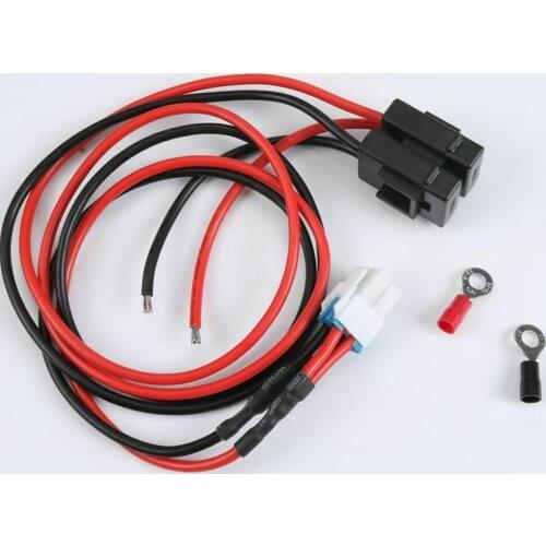 For ICOM IC-7000 IC7600 7300 FT991 FT450D Shortwave Radio Power Cord 1015-12AWG Wire