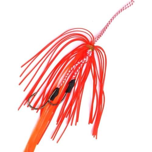 10pcs/pack 9cm mustad-10827 2/0 hook assist sea rig bream bait beard fishing hook sea fishing accessories fishing tackle