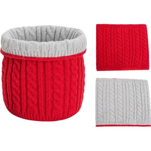 2020 Fashion Women Scarves Autumn Knitted Men Warm Solid Neck Scarf Designer Luxury Winter Brand Wrap