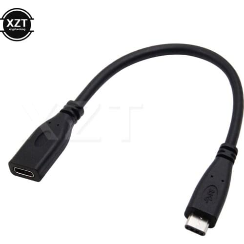 Newest USB Male to Female USB 3.1 Type C Extender Extension Short Cable Cord