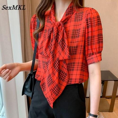 SexMKL Women's Plaid Shirts