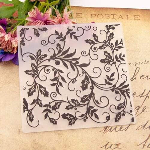 Template Plastic Embossing Folders Clear Stamps DIY Photo Album Scrapbooking Card Making Scrapbook Decoration Ornament EM092