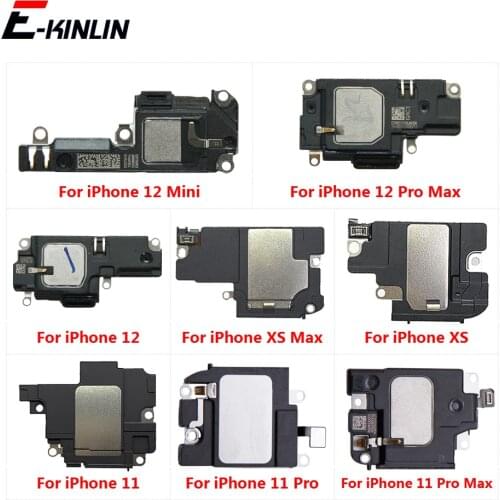 Rear Buzzer Ringer Module For iPhone X XR XS 11 12 mini 12 Pro Max Loud Speaker Replacement Spare Parts