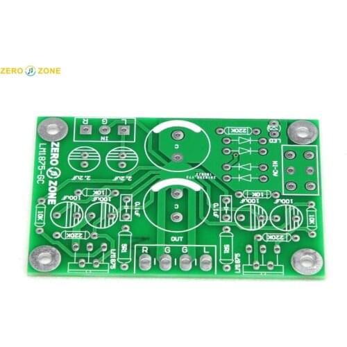 ZEROZONE GC version of the dual channel LM1875 power amplifier PCB blank board bile power amplifier PCB