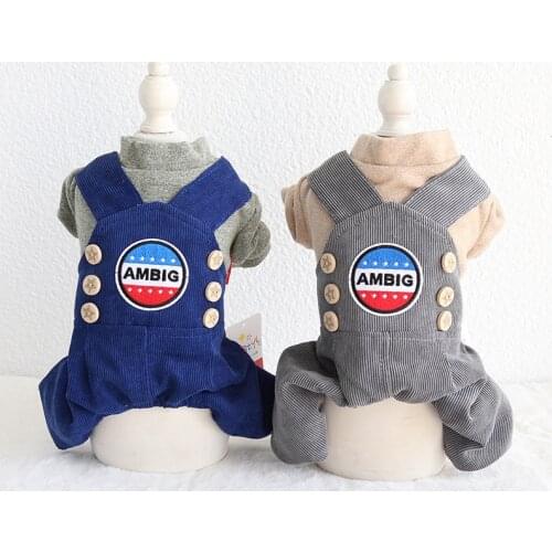 Star Striped Pet Dog Clothes Winter Warm Dog Bathrobe Jumpsuits Dog Pajamas Coats Clothing For Dogs Cat Yorkie Maltese