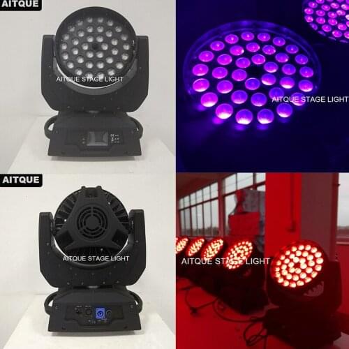 20lot Stage lighting moving head lights china 36x18w rgbwa uv 6in1 zoom led moving head wash