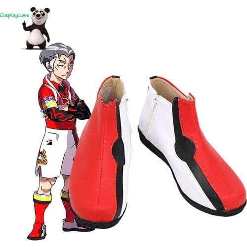 P Sword And Shield Kabu Red White Cosplay Shoes Long Boots Leather CosplayLove For Halloween Christmas