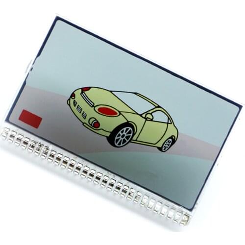 M7 LCD Display Metal Feet For Russian 2 Way Car Alarm Scher-Khan Magicar 7 8 9 Keychain Scher Khan M7 lcd Remote Control