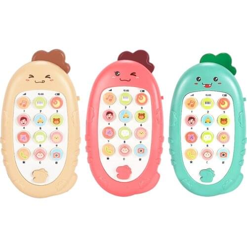 Baby Kids Mobile Phone Electronic Phone Toys with Music for Toddlers Gift