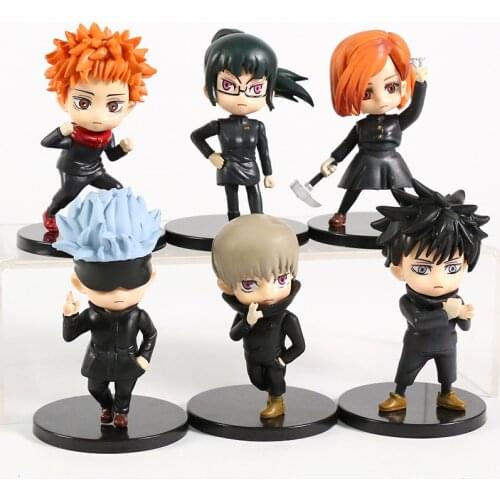 Jujutsu Kaisen SD Figures Toys Gojo Satoru Itadori Yuji Fushiguro Megumi Kugisaki Nobara Zenin Maki Inumaki Toge