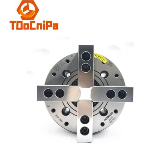 Hollow four-jaw hydraulic chuck oil pressure power Chuck 5 inch 6 inch 8 inch 10 inch 12 inch four jaw lathe chuck